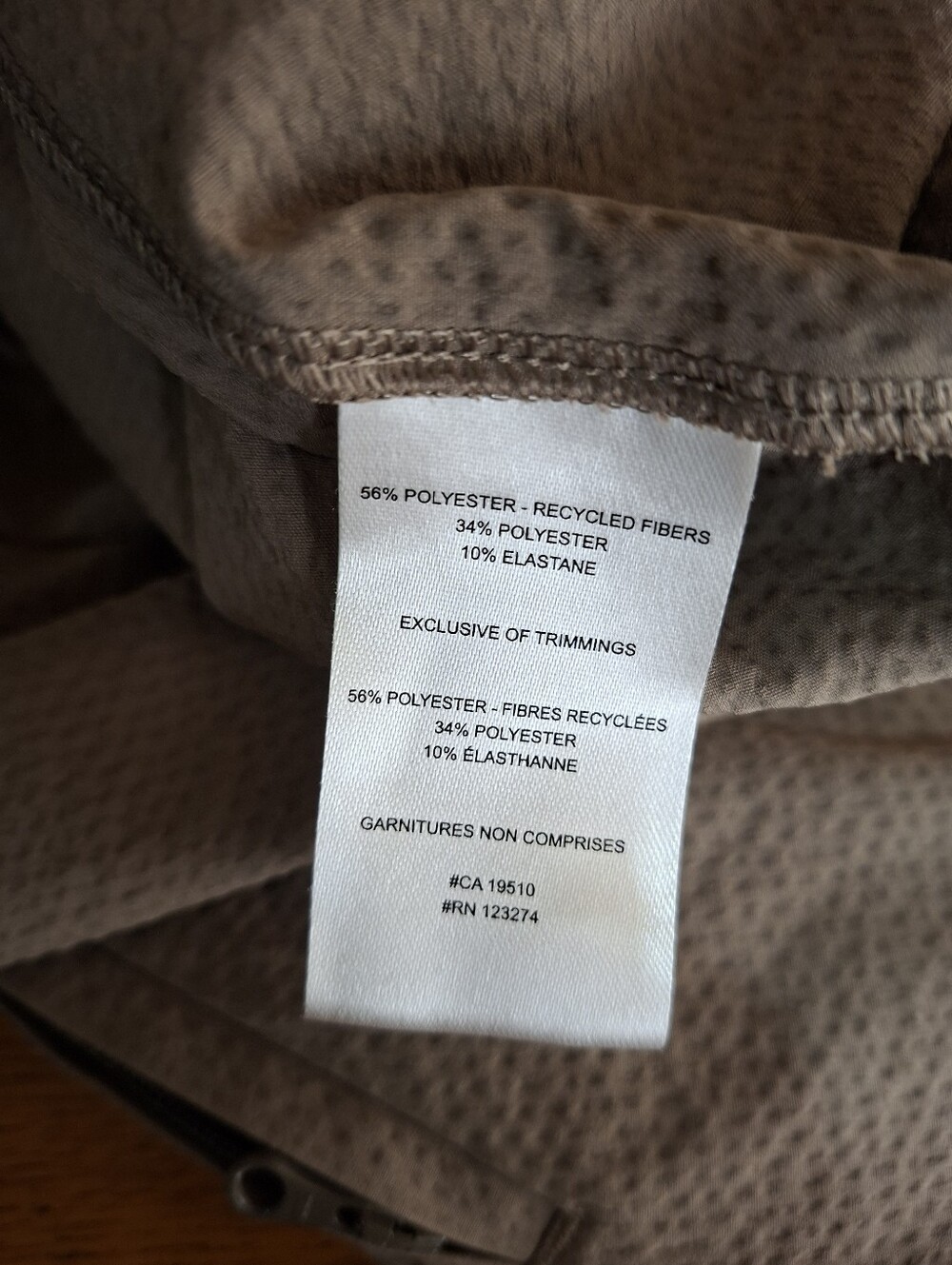 🍄3/50$🍄Lolë Momentum Shirt Dress - Sleeveless Stretch Taupe Size M - Picture 13 of 13